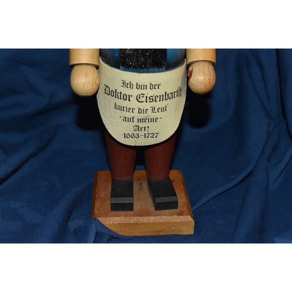 Steinbach Erzgebirge "Doktor Eisenbarth" (READ/SEE PHOTOS) Nutcracker Germany - Picture 4 of 9